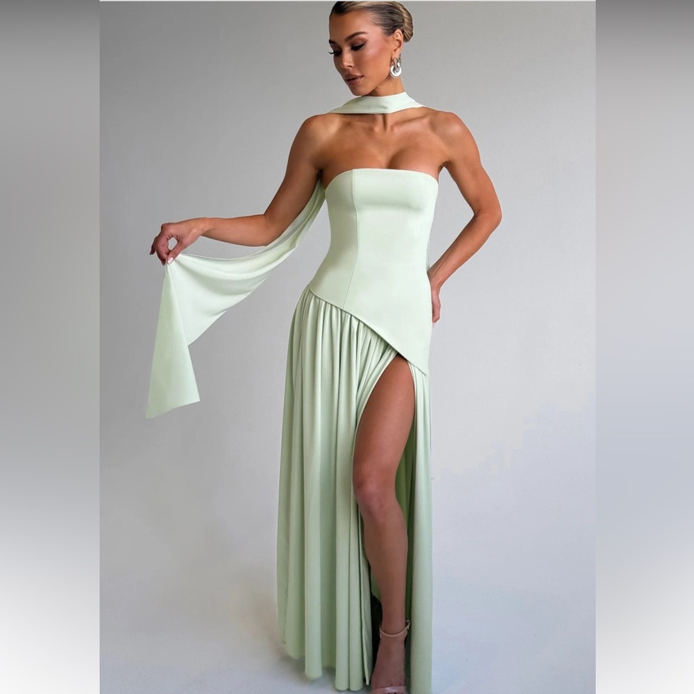 BabyBoo MALIYAH MAXI DRESS - MINT - Picture 6 of 10